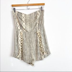 Amuse Society Strapless Romper